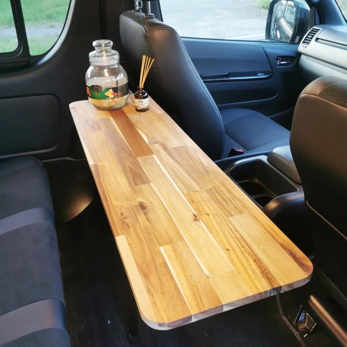 ハイエース セカンドシートテーブル キャンプ 車中泊